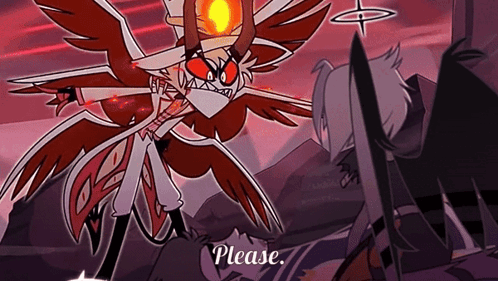 Lucifer Hazbin Hotel Please GIF