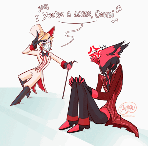 Lucifer Hazbin Hotel Sassy GIF