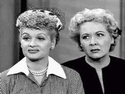 Lucille Ball And Vivian Vance GIF