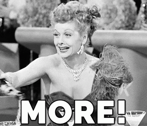 Lucille Ball Wants More Prosecco GIF