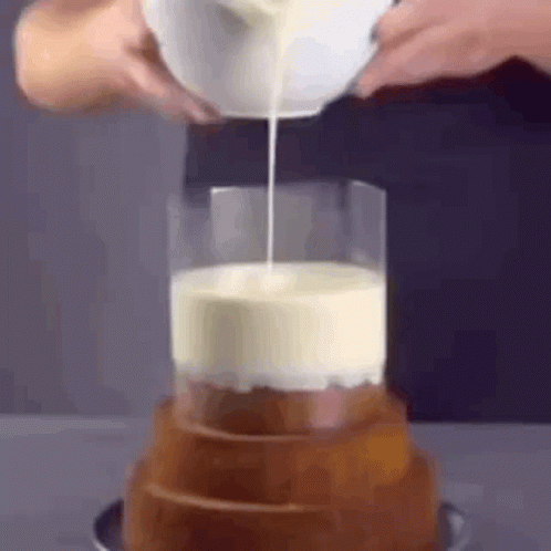 Lucious Creamy Moist Cake GIF