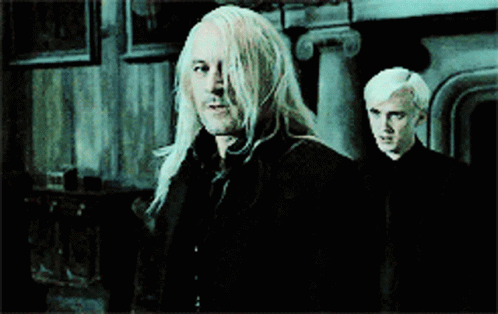 Lucius Malfoy And Draco Malfoy GIF
