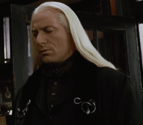 Lucius Malfoy Clueless Face GIF