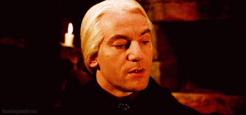 Lucius Malfoy Death Stare GIF