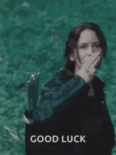 Jennifer Lawrence Good Luck GIF