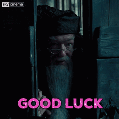 Professor Albus Dumbledore Good Luck GIF