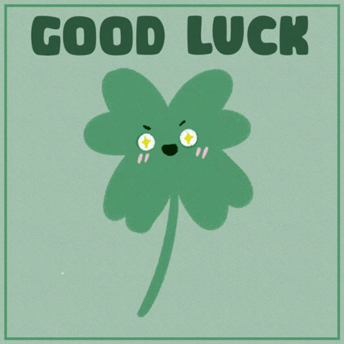 Four Leaf Of Good Luck GIF