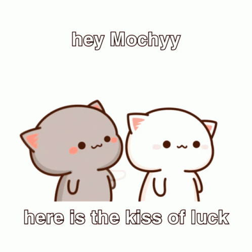 Kiss Of Luck Mochyy Milk And Mocha GIF