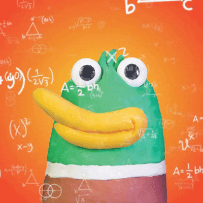 Lucky Ducky Hangover Math GIF