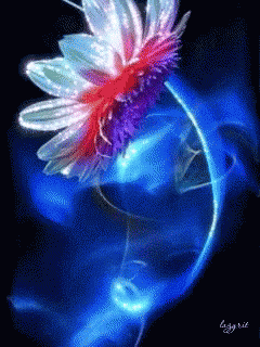 Lucky Kid Flower Painting GIF