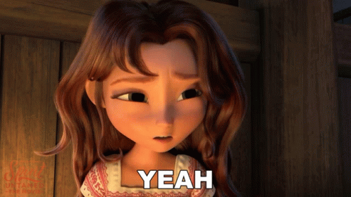 Lucky Prescott Cute Maybe So Response GIF