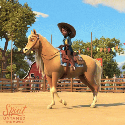 Lucky Prescott Got Spirit Neigh GIF