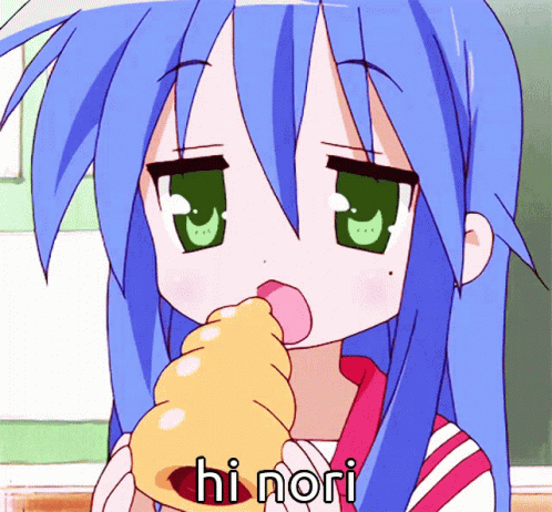Lucky Star Konata Izumi Anime Cornet GIF