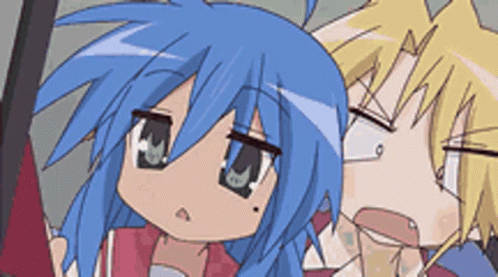 Lucky Star Konata Izumi Don't Leave Me GIF