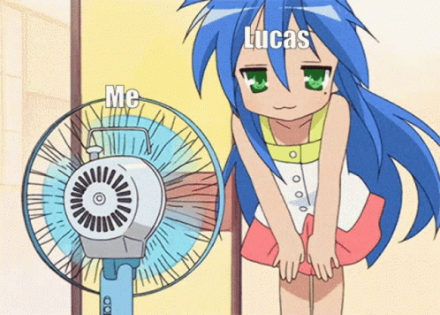 Lucky Star Konata Izumi Fan Scene Meme GIF