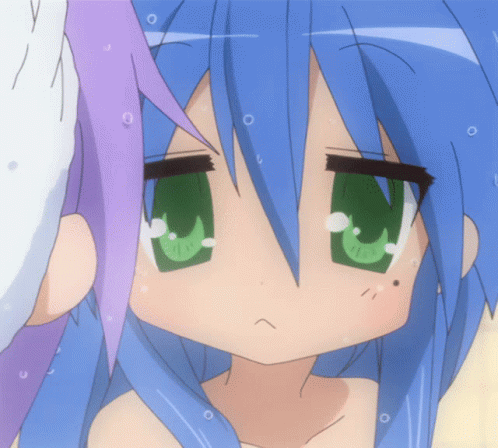 Lucky Star Konata Izumi Smirk Cute GIF