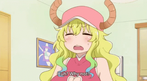 Lucoa Huh Why Not GIF