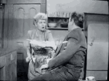 Lucy And Desi Spank GIF