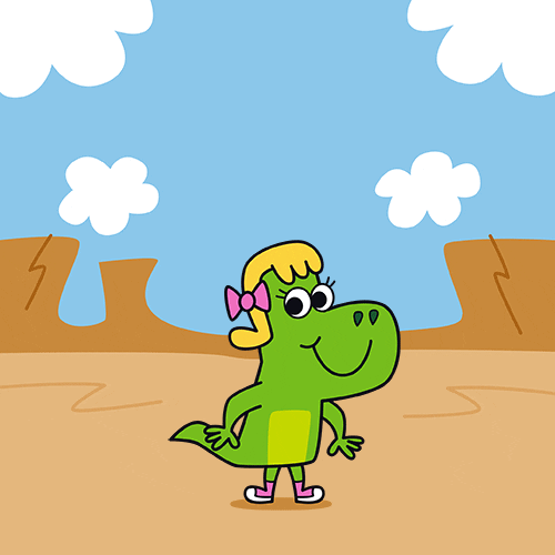 Lucy Dinosaur Okay Meme GIF