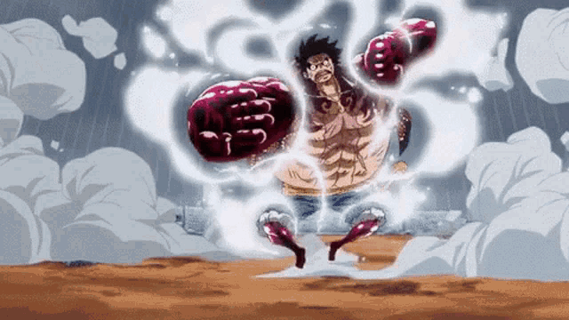 Luffy Bound Man GIF