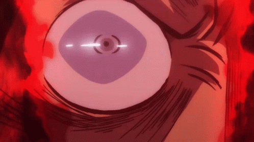 Luffy Covered In Red Raging Haki GIF