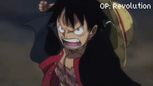 Luffy Gear 3 Punch His Opponent GIF
