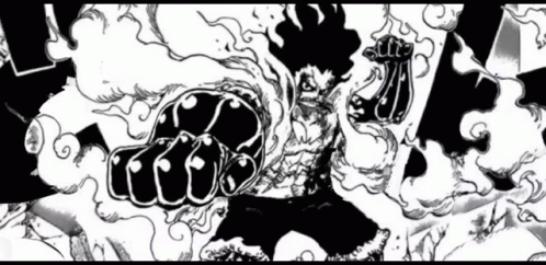 Luffy Gear 4 Form GIF