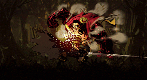 Luffy Gear 4 In The Dark GIF