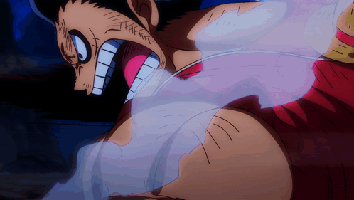Luffy Gear 4 Quick Flash GIF