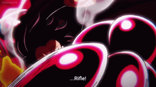 Luffy Gear 4 Shouting While In Fight GIF