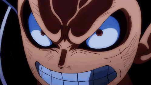Luffy Gear 4 Strong Big Arms GIF