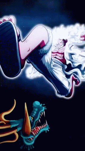 Monkey D Luffy Freeing Gear 5 GIF