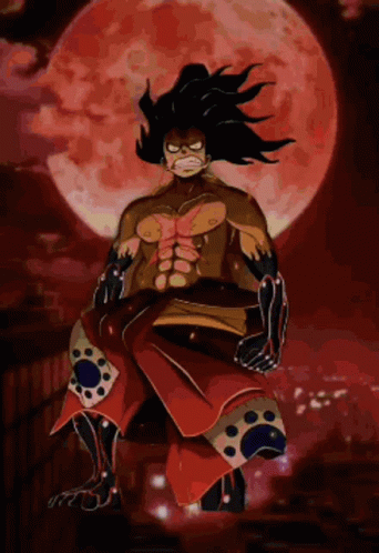Monkey D Luffy Gear 5 One Piece GIF