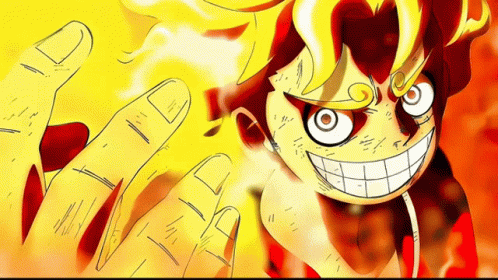 Piercing Eyes Luffy Gear 5 GIF