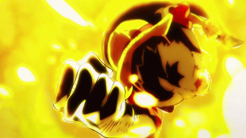 Luffy Gear 5 Fiery Onslaught GIF