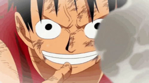 Luffy Launching Gear 5 Power GIF