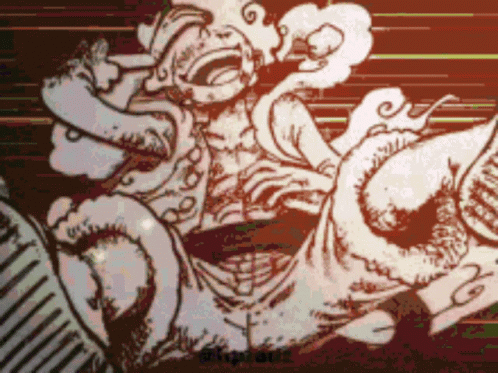 Luffy Gear 5 498 X 373 Gif GIF