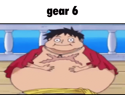 Luffy Gear 6 GIF