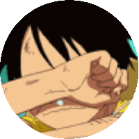 Luffy One Piece Cry Monkey D Luffy Sticker GIF