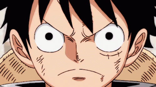 Luffy Using Armament Haki GIF