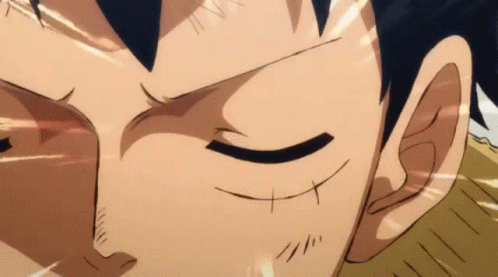 Luffy Using Emperors Haki Against Wano Invaders GIF