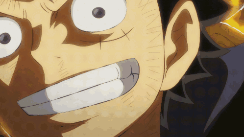 Luffy Vs Kaido Clashed GIF