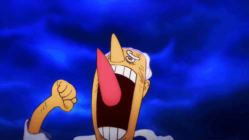 Luffy Vs Kaido Hilarious GIF