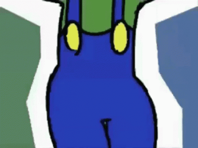 Luigi Funny Caramelldansen Dancing GIF