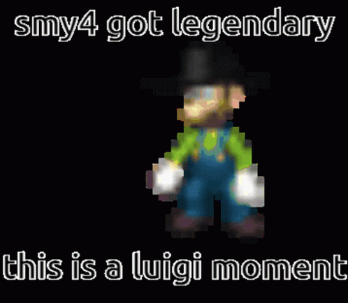 Luigi Moment Legendary GIF