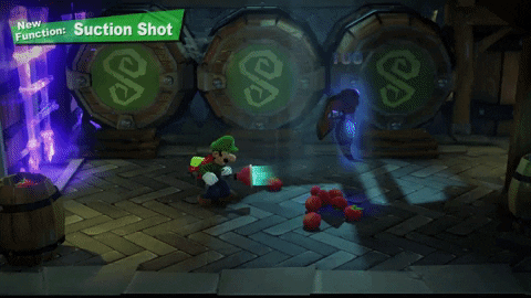 Luigi's Mansion 3 And Polterkitty GIF