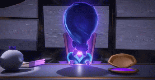 Luigi's Mansion 3 Hellen Gravely Laughing GIF