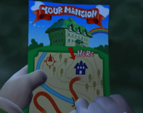 Luigi's Mansion 3 House Map GIF