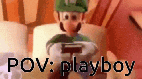 Luigi's Mansion 3 Playboy GIF