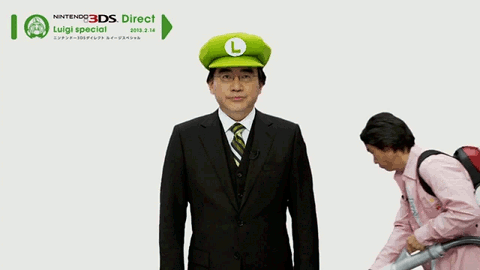 Luigi's Mansion 3 President GIF